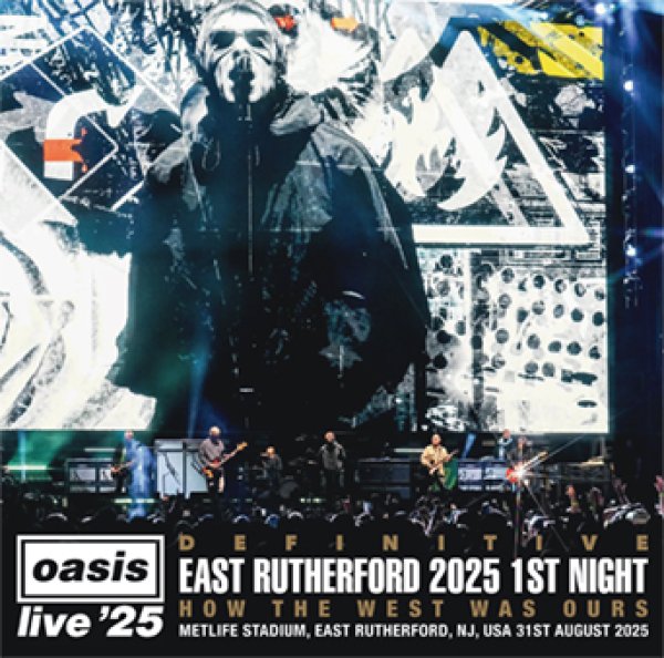 Photo1: OASIS - DEFINITIVE EAST RUTHERFORD 2025 1ST NIGHT: HOW THE WEST WAS OURS 2CD [Wardour-691] (1)