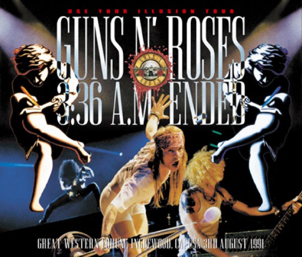 Photo1: GUNS N' ROSES - 3:36 A.M. ENDED 3CDR [Shades 161] (1)