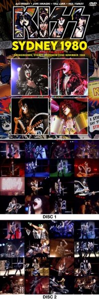 Photo1: KISS - SYDNEY 1980 U-MATIC MASTER 2DVDR [Shades 2566] (1)