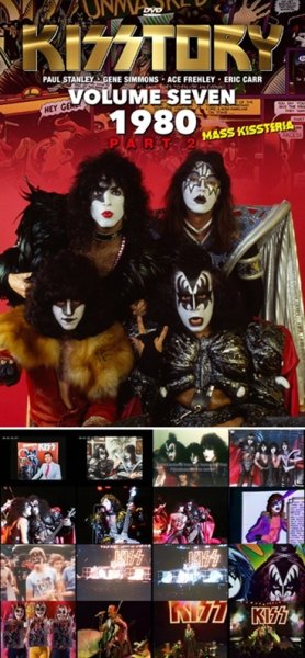 Photo1: KISS - KISSTORY VOLUME SEVEN: 1980 PART 2: MASS KISSTERIA DVDR [Shades 2564] (1)