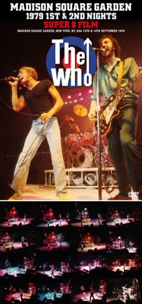 Photo1: THE WHO - MADISON SQUARE GARDEN 1979 1ST & 2ND NIGHTS: SUPER 8 FILM DVDR [Uxbridge 2757] (1)
