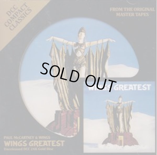 Photo1: PAUL McCARTNEY & WINGS - WINGS GREATEST (UNRELEASED DCC 24K GOLD DISC) CD ★★★STOCK ITEM / HOT WINTER SALE★★★ (1)