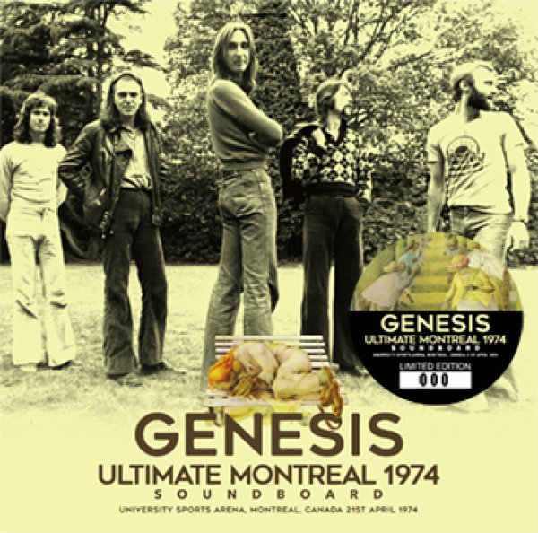 Photo1: GENESIS - ULTIMATE MONTREAL 1974 SOUNDBOARD 2CD plus Bonus DVDR "MONTREAL 1974: THE VIDEO" [Virtuoso 535/536] ★★★STOCK ITEM / OUT OF PRINT WITH STICKER / HOT WINTER SALE★★★ (1)