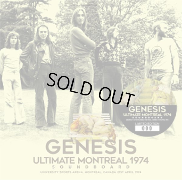 Photo1: GENESIS - ULTIMATE MONTREAL 1974 SOUNDBOARD 2CD plus Bonus DVDR "MONTREAL 1974: THE VIDEO" [Virtuoso 535/536] ★★★STOCK ITEM / OUT OF PRINT WITH STICKER / HOT WINTER SALE★★★ (1)