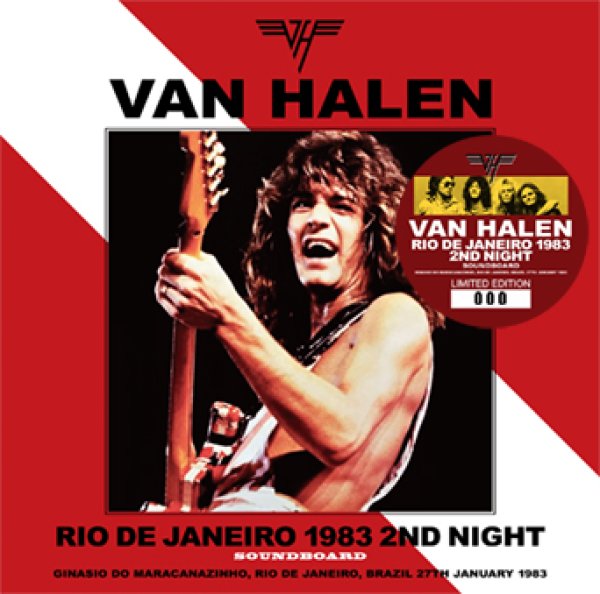 Photo1: VAN HALEN - RIO DE JANEIRO 1983 2ND NIGHT SOUNDBOARD 2CD [ZODIAC 844] (1)