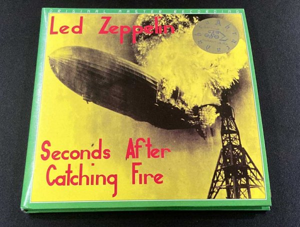 Photo1: LED ZEPPELIN - SECONDS AFTER CATCHING FIRE 2CD 3D COVERS LAST GIG 1969 [TARANTURA] ★★★STOCK ITEM / OUT OF PRINT / NO PASTE UP! / MEGA RARE★★★ (1)