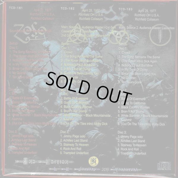 Photo2: LED ZEPPELIN - THE DESTROYERS 9CD DELUXE BOX SET 2nd EDITION [TARANTURA] ★★★STOCK ITEM / OUT OF PRINT / SPECIAL PRICE★★★ (2)