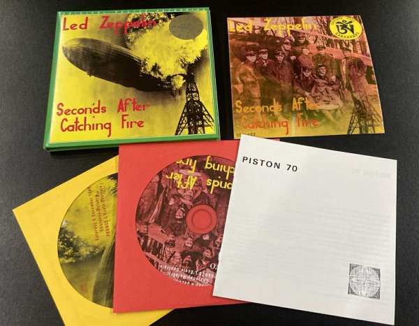 Photo3: LED ZEPPELIN - SECONDS AFTER CATCHING FIRE 2CD 3D COVERS LAST GIG 1969 [TARANTURA] ★★★STOCK ITEM / OUT OF PRINT / NO PASTE UP! / MEGA RARE★★★ (3)