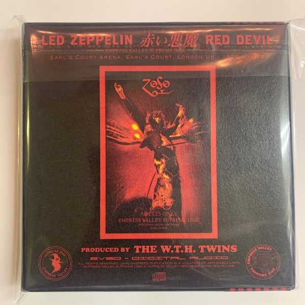 Photo2: LED ZEPPELIN - RED DEVIL 5CD BOX SET PROTOTYPE VERSION SUPER RARE VERY LIMITED  [EMPRESS VALLEY] ★★★STOCK ITEM / OUT OF PRINT★★★ (2)