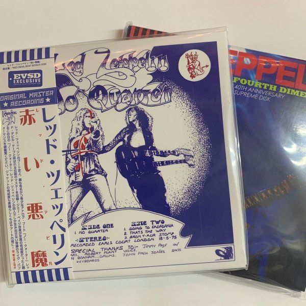 Photo3: LED ZEPPELIN - RED DEVIL 5CD BOX SET PROTOTYPE VERSION SUPER RARE VERY LIMITED  [EMPRESS VALLEY] ★★★STOCK ITEM / OUT OF PRINT★★★ (3)