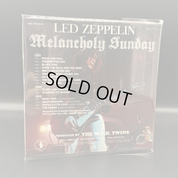 Photo2: LED ZEPPELIN -  MELANCHOLY SUNDAY  3CD LIMITED 100 COPIES ONLY!!! [EMPRESS VALLEY ALIAS] ★★★STOCK ITEM / OUT OF PRINT★★★ (2)