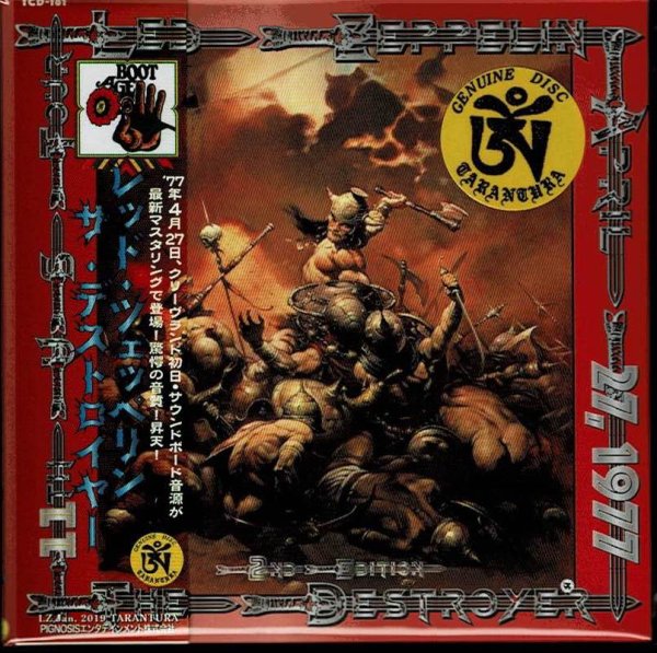 Photo3: LED ZEPPELIN - THE DESTROYERS 9CD DELUXE BOX SET 2nd EDITION [TARANTURA] ★★★STOCK ITEM / OUT OF PRINT / SPECIAL PRICE★★★ (3)