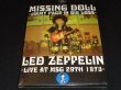 Photo1: LED ZEPPELIN - MISSING DOLL 3CD 2002 BOX UNOPENED [TARANTURA] ★★★STOCK ITEM / OUT OF PRINT / VERY RARE★★★ (1)