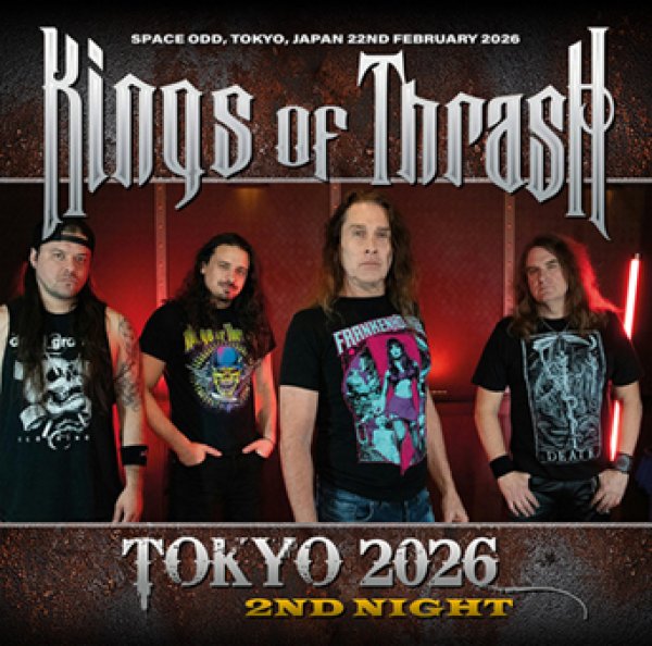 Photo1: KINGS OF THRASH - TOKYO 2026 2ND NIGHT 2CDR [Shades 2583] (1)