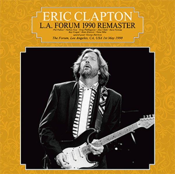 Photo1: ERIC CLAPTON - L.A. FORUM 1990 REMASTER 2CD [Beano-222] (1)