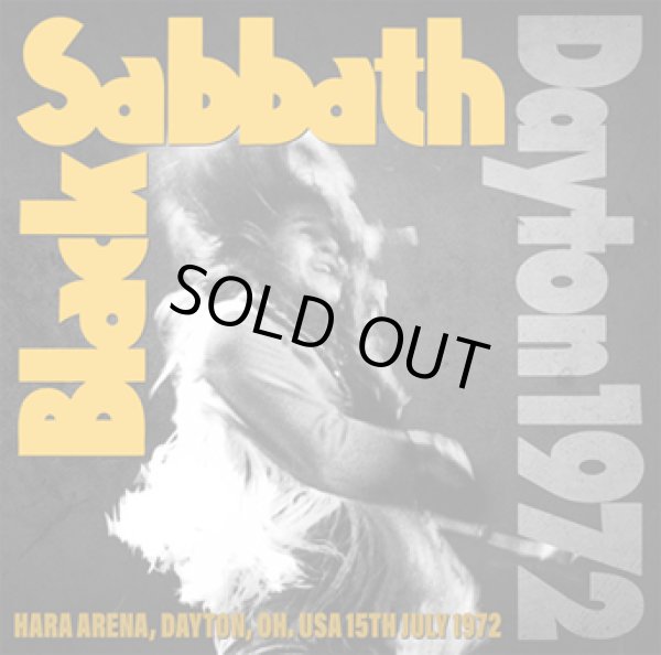 Photo1: BLACK SABBATH - DAYTON 1972 CD [ZODIAC 797] ★★★STOCK ITEM / HOT WINTER SALE★★★ (1)