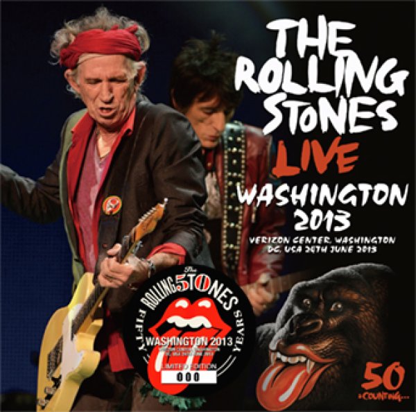 Photo1: THE ROLLING STONES - WASHINGTON 2013 2CD with New Artworks (1)