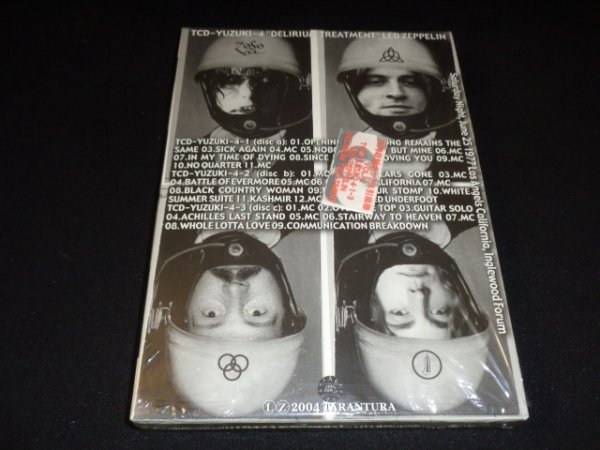 Photo3: LED ZEPPELIN - DELIRIUM TREATMENT 3CD JIMMY COVER BOX LIMITED 150 ONLY  [TARANTURA] ★★★STOCK ITEM / OUT OF PRINT / VERY RARE★★★ (3)