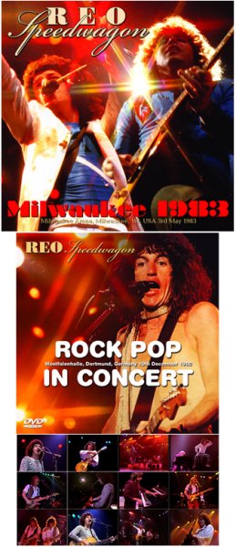 Photo1: REO SPEEDWAGON - MILWAUKEE 1983 2CDR + Ltd Bonus DVDR "ROCK POP IN CONCERT" [TRIAL-241] (1)