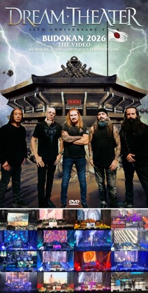 Photo1: DREAM THEATER - BUDOKAN 2026 THE VIDEO 2DVDR [Shades 2589] (1)