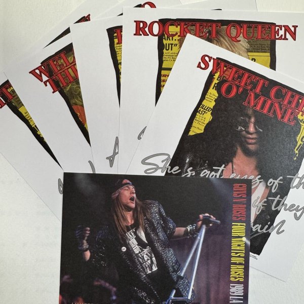 Photo10: GUNS N’ ROSES - FOUR NIGHTS OF ROSES 1989 LA coliseum 4 shows 6CD BOX SET + 5T-SHIRT [EMPRESS VALLEY] (10)