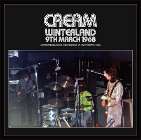 Photo1: CREAM - WINTERLAND 9TH MARCH 1968 CD [Beano-255] (1)