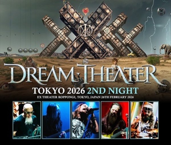 Photo1: DREAM THEATER - TOKYO 2026 2ND NIGHT 3CDR [Shades 2587] (1)