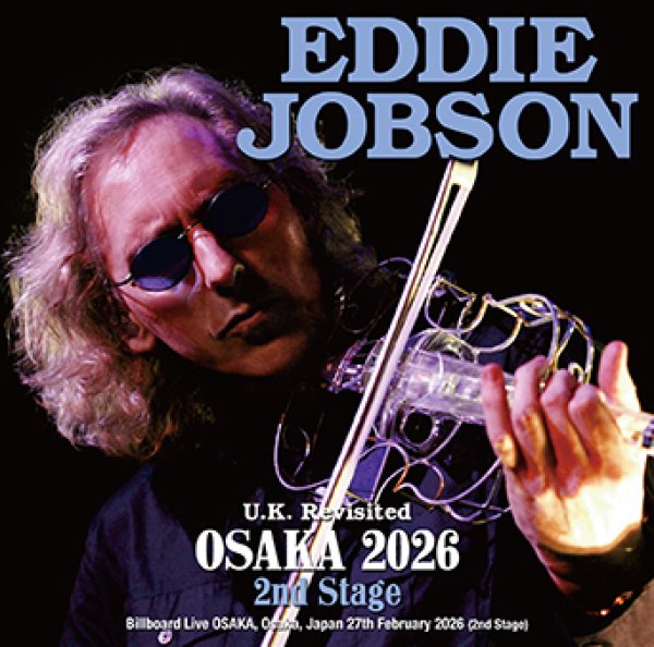 Photo1: EDDIE JOBSON - U.K. REVISITED OSAKA 2026 2ND STAGE 2CDR [ Amity 858] (1)
