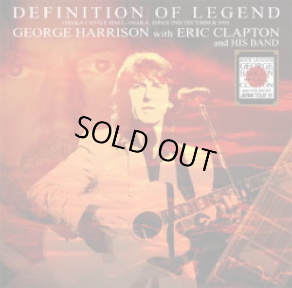 Photo1: GEORGE HARRISON WITH ERIC CLAPTON AND HIS BAND - DEFINITION OF LEGEND 2CD [TRICONE] ★★★STOCK ITEM / OUT OF PRINT / HOT WINTER SALE★★★ (1)
