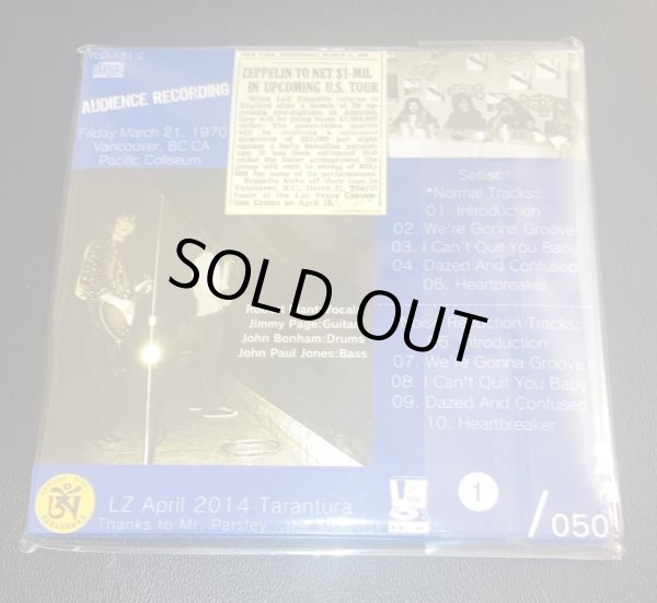 Photo2: LED ZEPPELIN - Pb - THE PERFECT BLUES LIVE! CD LIMITED 50 COPIES ONLY! THIS IS VERY RARE 01/50 [TARANTURA] ★★★STOCK ITEM / OUT OF PRINT / MEGA RARE★★★ (2)