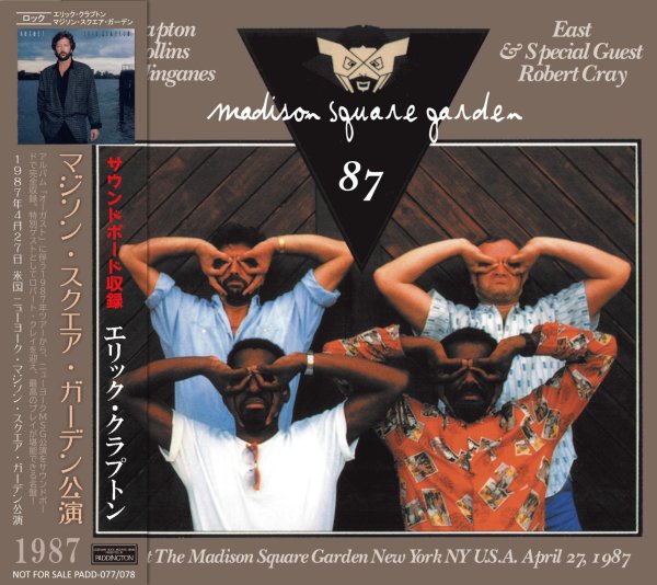 Photo1: ERIC CLAPTON - 1987 MADISON SQUARE GARDEN 2CD [PADDINGTON]  (1)