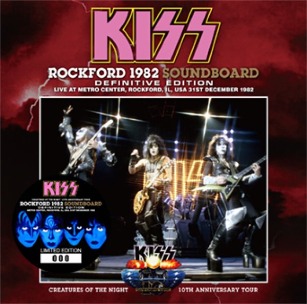 Photo1: KISS - ROCKFORD 1982 SOUNDBOARD DEFINITIVE EDITION 2CD [ZODIAC 849]   (1)