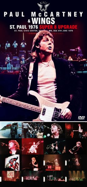 Photo1: PAUL McCARTNEY & WINGS - ST. PAUL 1976: SUPER 8 UPGRADE DVDR [Uxbridge 2777]  (1)