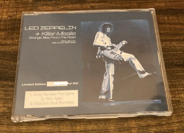 Photo1: LED ZEPPELIN - KILLER - MISSILE CD [FLAGGE] ★★★STOCK ITEM / OUT OF PRINT★★★ (1)