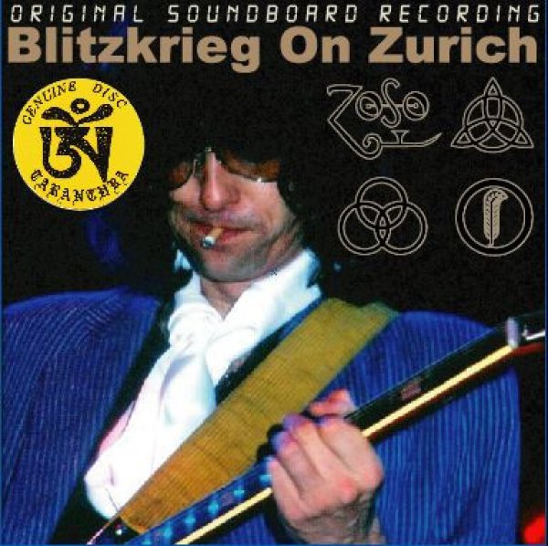 Photo1: LED ZEPPELIN - BLITZKRIEG ON ZURICH 3CD JACKET A JIMMY  [TARANTURA] ★★★STOCK ITEM / OUT OF PRINT / VERY RARE★★★ (1)