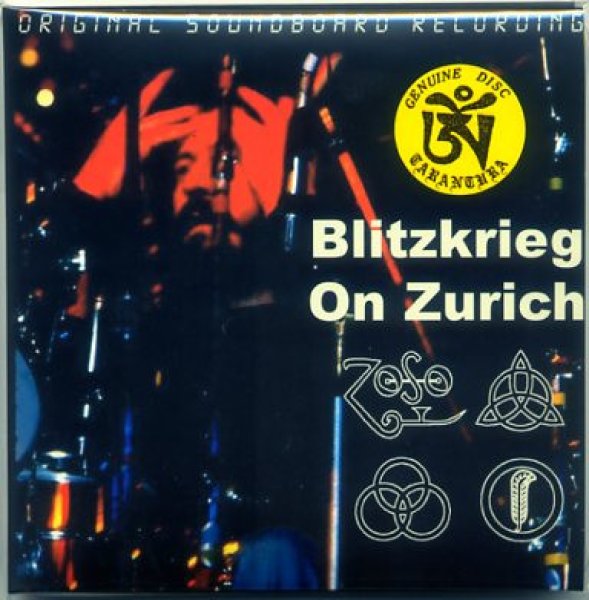 Photo1: LED ZEPPELIN - BLITZKRIEG ON ZURICH 3CD JACKET B BONZO  [TARANTURA] ★★★STOCK ITEM / OUT OF PRINT / VERY RARE★★★ (1)