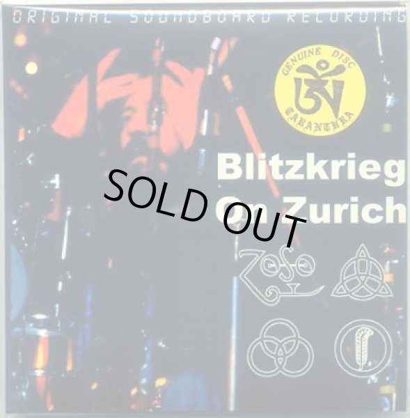 Photo1: LED ZEPPELIN - BLITZKRIEG ON ZURICH 3CD JACKET B BONZO  [TARANTURA] ★★★STOCK ITEM / OUT OF PRINT / VERY RARE★★★ (1)