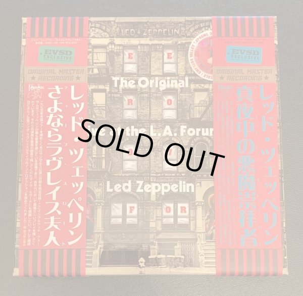 Photo1: LED ZEPPELIN - DEEP THROAT - THE COMPLETE 1975 LA FORUM TAPES 9CD XMAS EDITION MEGA RARE 2ND EDITION LIMITED 100 COPIES[EMPRESS VALLEY] ★★★STOCK ITEM / OUT OF PRINT★★★ (1)
