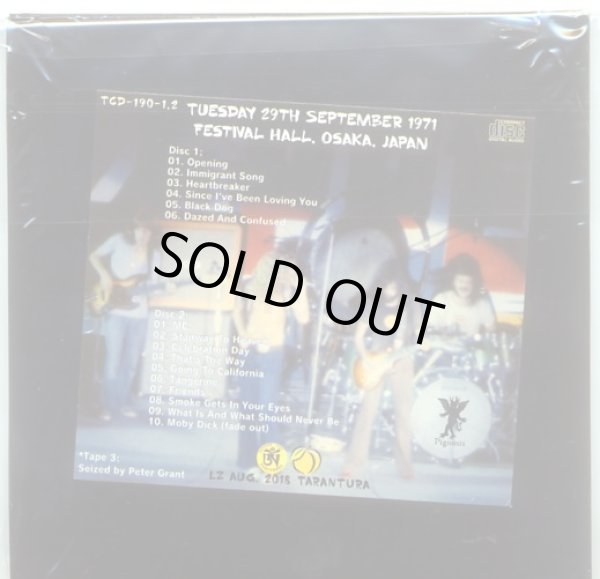 Photo2: LED ZEPPELIN - LIVE IN THE FAIRY TALE 2CD MR. PEACH EXCLUSIVE SOURCE !!! BLACK ENVELOPE UNOPENED [TARANTURA] ★★★STOCK ITEM / OUT OF PRINT / VERY RARE★★★ (2)