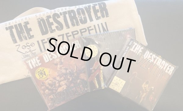 Photo1: LED ZEPPELIN - THE DESTROYER - A+B+C JACKET + BAG 9CD VERY RARE  [TARANTURA] ★★★STOCK ITEM / OUT OF PRINT / VERY RARE★★★ (1)