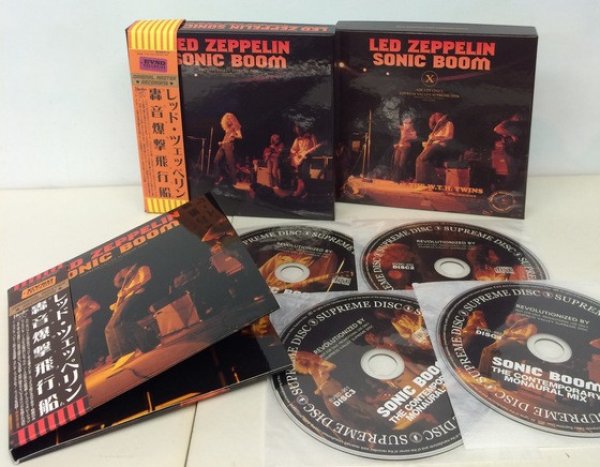 Photo4: LED ZEPPELIN -SONIC BOOM 4CD DELUXE BOX  LIMITED EDITION [EMPRESS VALLEY] ★★★STOCK ITEM / OUT OF PRINT ★★★ (4)
