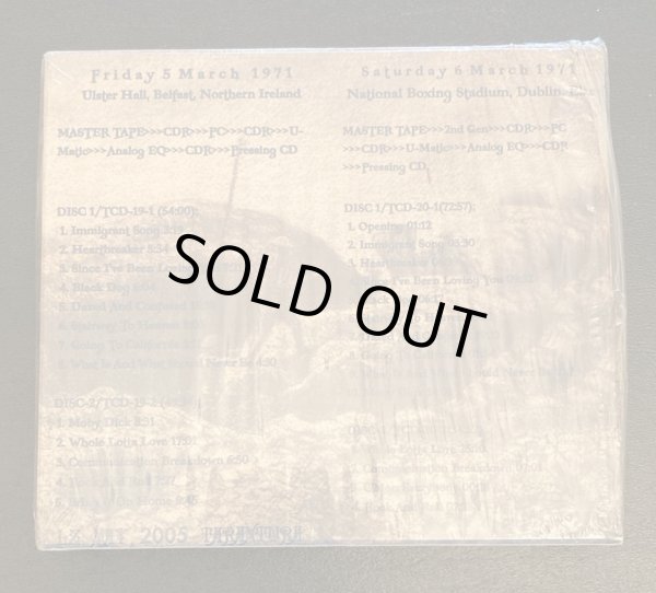 Photo2: LED ZEPPELIN - 911117 4CD BOX SET LIMITED 100 COPIES ONLY!!!  [TARANTURA] ★★★STOCK ITEM / OUT OF PRINT / VERY RARE★★★ (2)