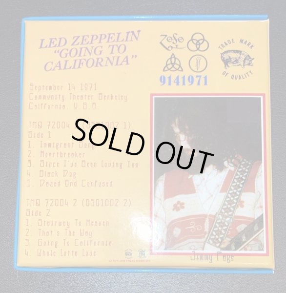 Photo2: LED ZEPPELIN - GOING TO CALIFORNIA 2CD BOX SET WITH POSTER [TARANTURA] ★★★STOCK ITEM / OUT OF PRINT / VERY RARE★★★ (2)