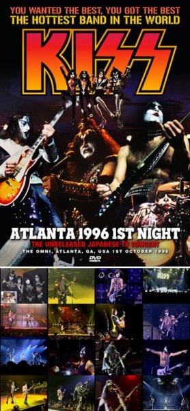Photo1: KISS - ATLANTA 1996 1ST NIGHT: THE UNRELEASED JAPANESE TV CONCERT 2DVDR [Shades 2612] (1)