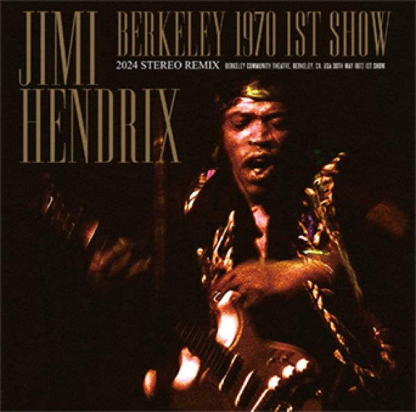 Photo1: JIMI HENDRIX - BERKELEY 1970 1ST SHOW: 2024 STEREO REMIX 2CD (1)