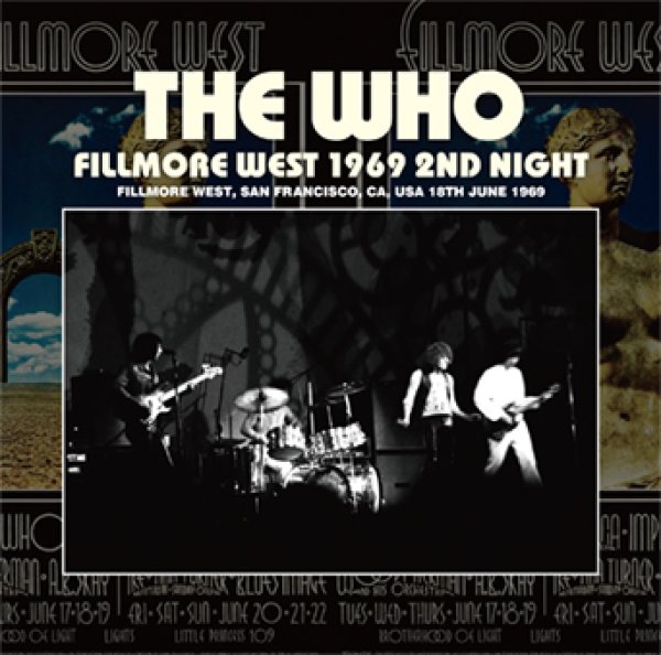 Photo1: THE WHO - FILLMORE WEST 1969 2ND NIGHT 2CD [Wardour-558] (1)
