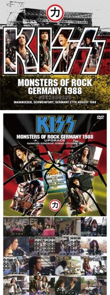 Photo1: KISS - MONSTERS OF ROCK GERMANY 1988 SOUNDBOARD CD plus Bonus DVDR "MONSTERS OF ROCK GERMANY 1988 UPGRADE" [ZODIAC 835] (1)