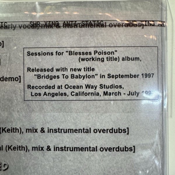 Photo4: THE ROLLING STONES - BLESSED POISON SESSION captain acid remaster CD [EMPRESS VALLEY] (4)