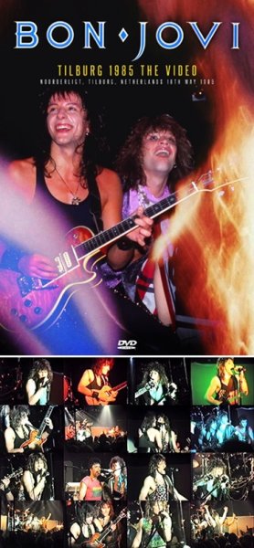 Photo1: BON JOVI - TILBURG 1985 THE VIDEO DVDR [Shades 2610] (1)