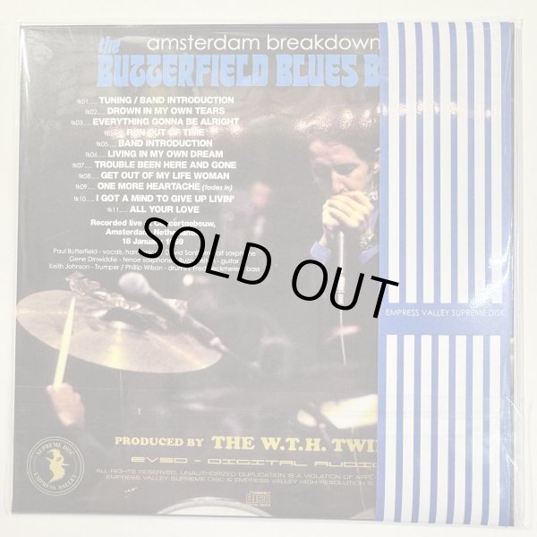 Photo2: THE PAUL BUTTERFIELD BLUES BAND - AMSTERDAM BREAKDOWN CD [EMPRESS VALLEY] PRO - USE ONLY! (2)